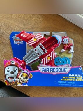 PAW Patrol Air Rescue Marshall Fire Fighter Rescue Plane Launcher 2 Bullets A11